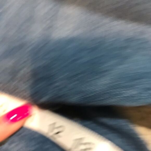 Distressed Blue High Rise Vantage Jeans Women's Size 31 - Picture 4 of 10